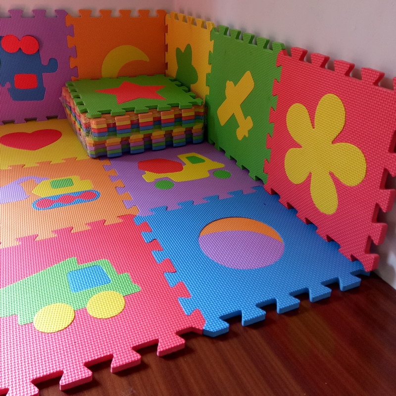 Baby Puzzle Mat Children Foam (10 Pcs)